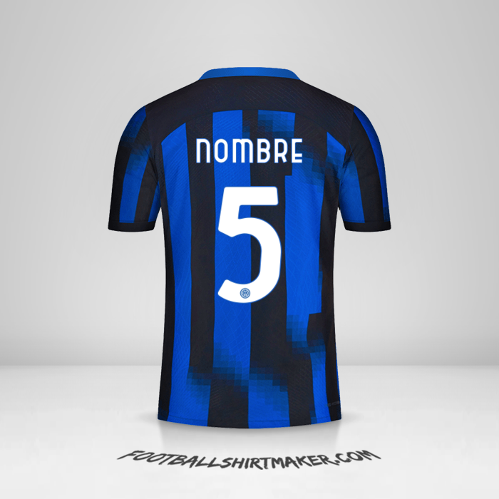 Jersey Inter 2023/2024 -  nombre - 5