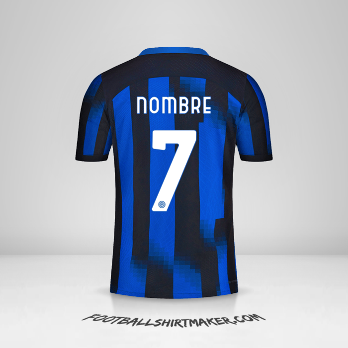 Camiseta Inter 2023/2024 -  nombre - 7