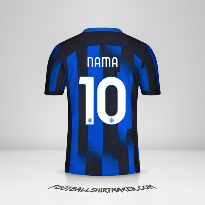 Jersey Inter 2023/2024 -  nama - 10
