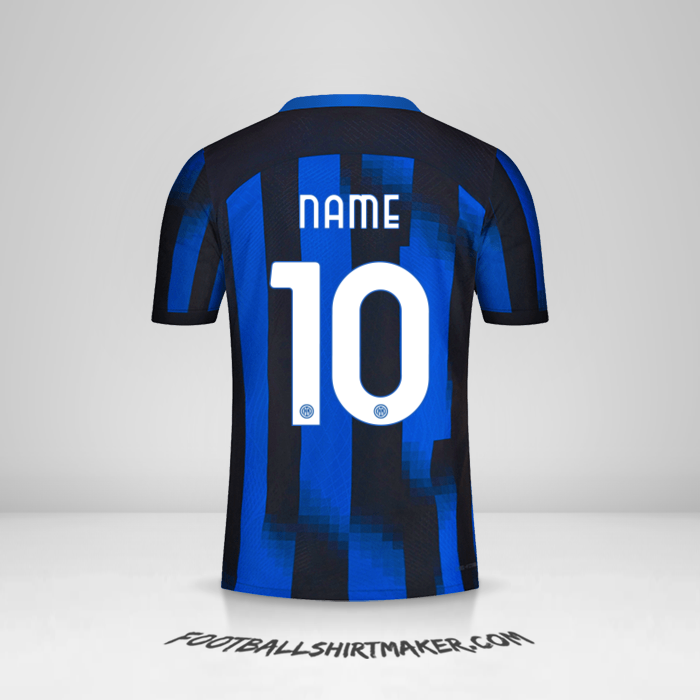 Shirt Inter 2023/2024 -  name - 10