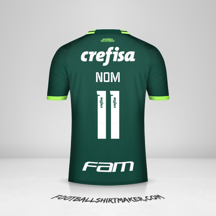 Maillot Palmeiras 2023 -  nom - 11