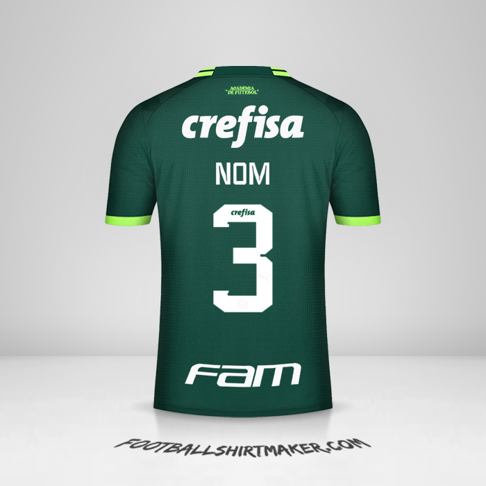 Maillot Palmeiras 2023 -  nom - 3