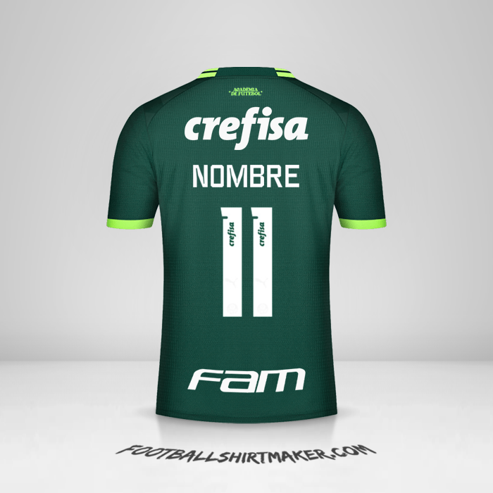Camiseta Palmeiras 2023 -  nombre - 11