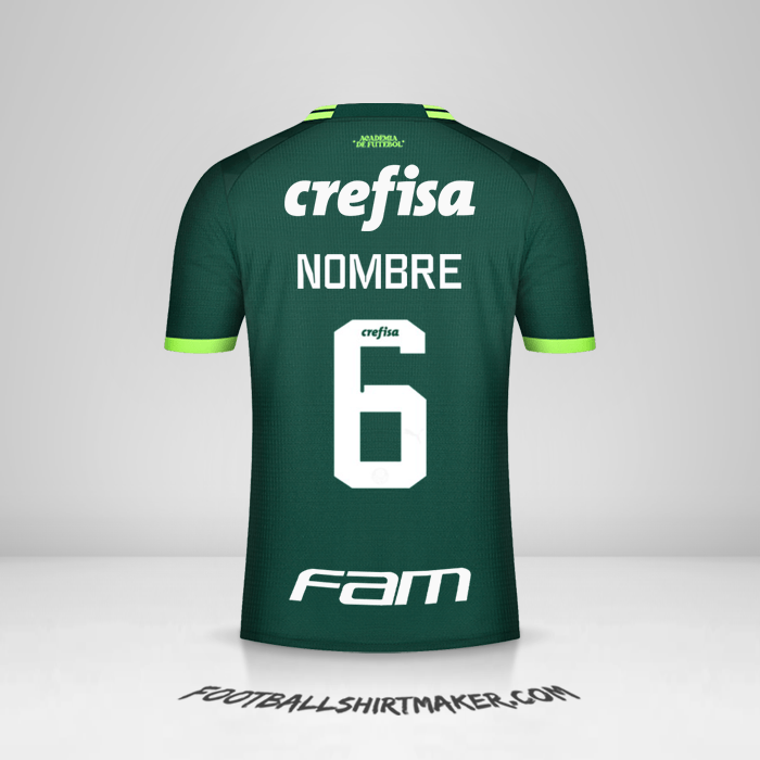 Camiseta Palmeiras 2023 -  nombre - 6