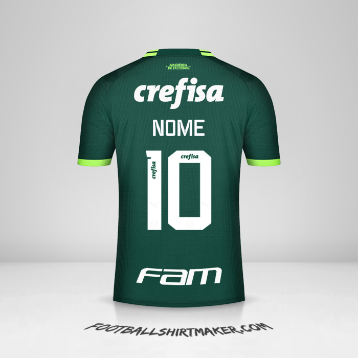 Camisa Palmeiras 2023 -  nome - 10