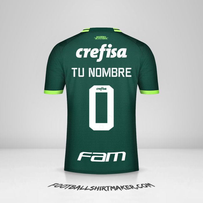 Camiseta Palmeiras 2023 -  tu nombre - 0
