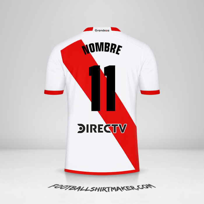 Jersey River Plate 2023/2024 -  nombre - 11