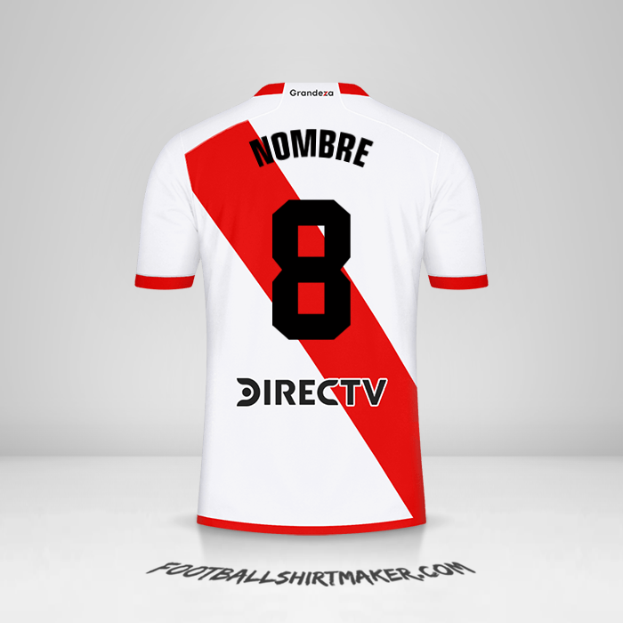 Jersey River Plate 2023/2024 -  nombre - 8