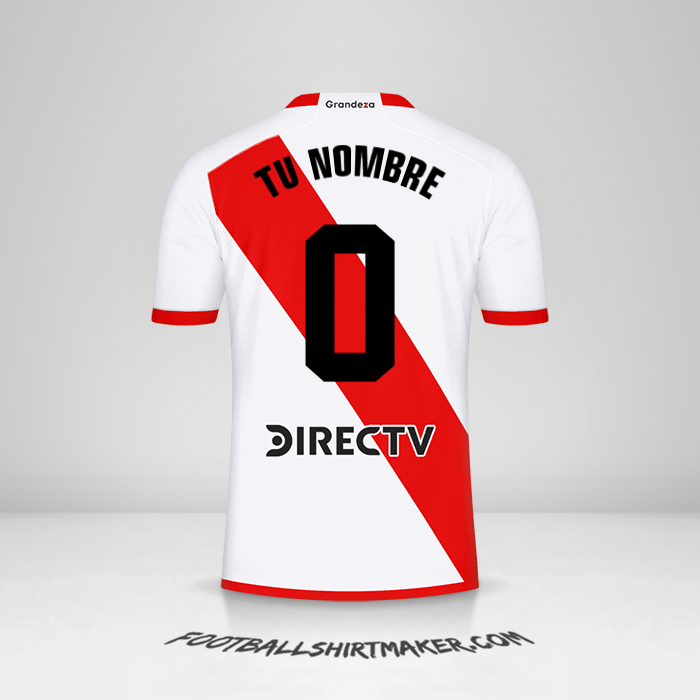 Jersey River Plate 2023/2024 -  tu nombre - 0