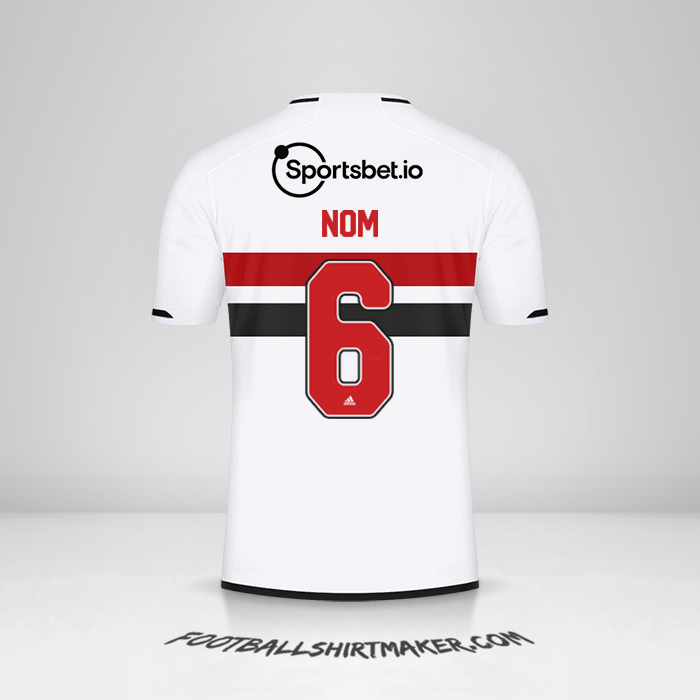 Maillot Sao Paulo FC 2023/2024 -  nom - 6
