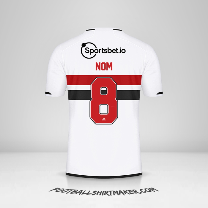 Maillot Sao Paulo FC 2023/2024 -  nom - 8