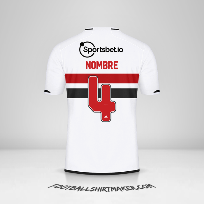 Camiseta Sao Paulo FC 2023/2024 -  nombre - 4
