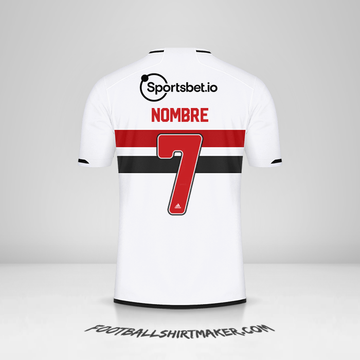 Jersey Sao Paulo FC 2023/2024 -  nombre - 7