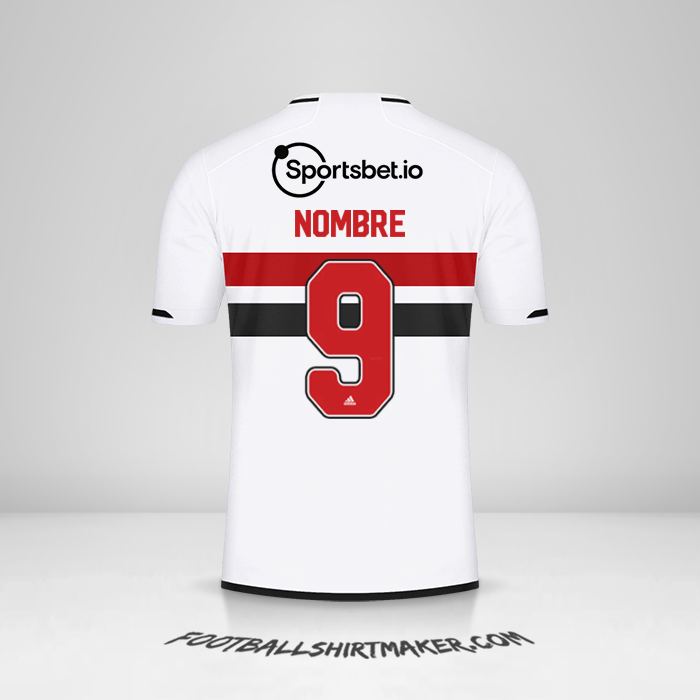 Camiseta Sao Paulo FC 2023/2024 -  nombre - 9