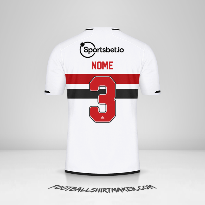 Camisola Sao Paulo FC 2023/2024 -  nome - 3