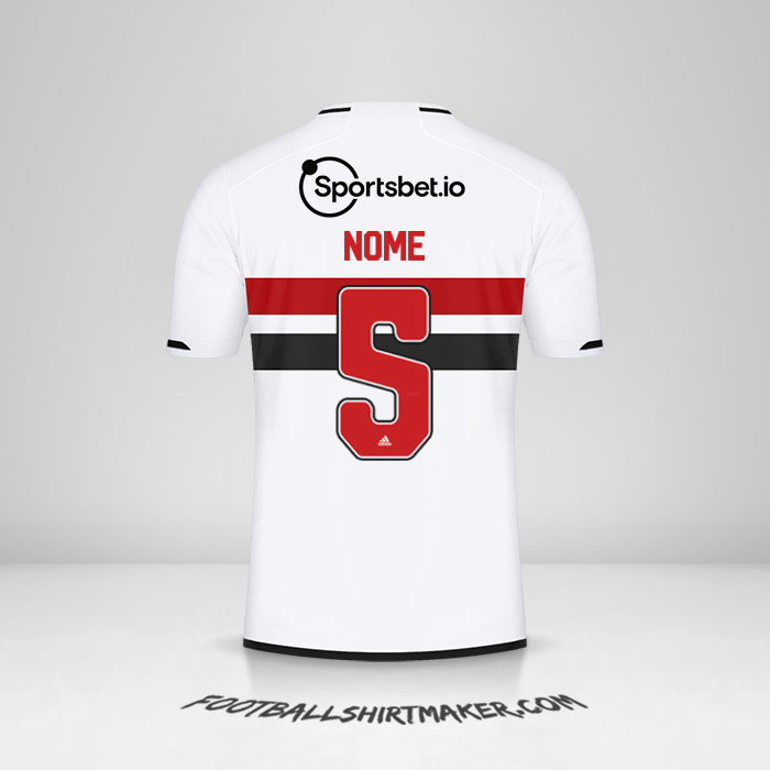 Camisola Sao Paulo FC 2023/2024 -  nome - 5