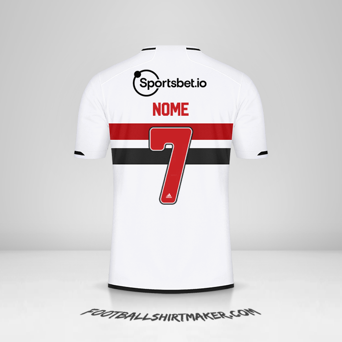 Camisola Sao Paulo FC 2023/2024 -  nome - 7