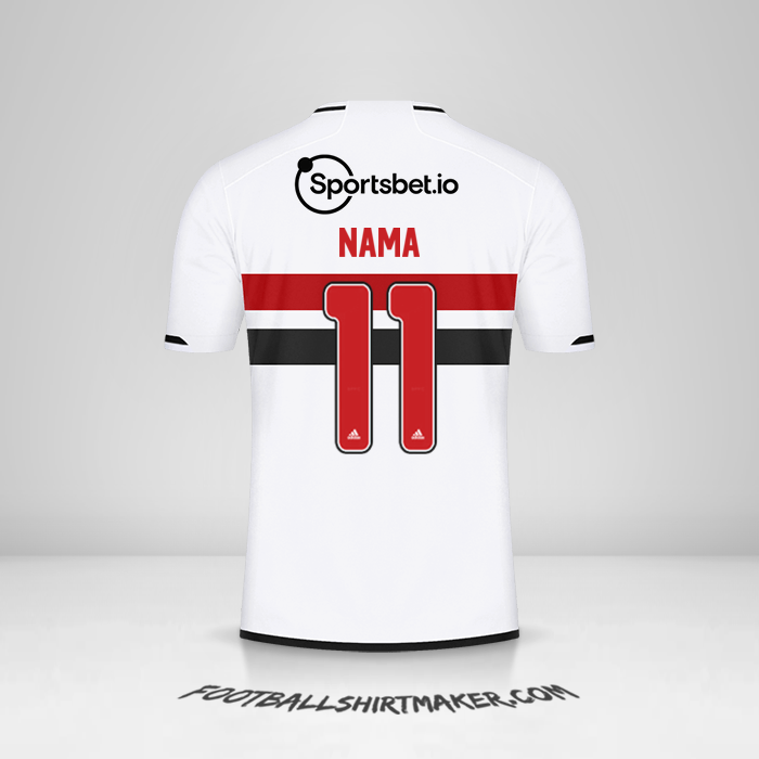 Jersey Sao Paulo FC 2023/2024 -  nama - 11