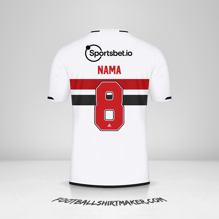 Jersey Sao Paulo FC 2023/2024 -  nama - 8