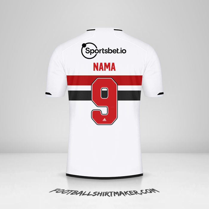 Jersey Sao Paulo FC 2023/2024 -  nama - 9