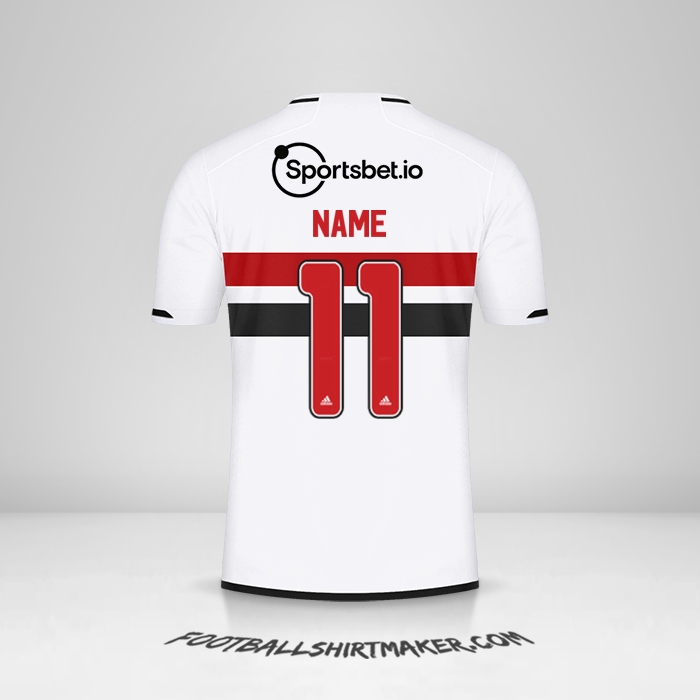 Jersey Sao Paulo FC 2023/2024 -  name - 11