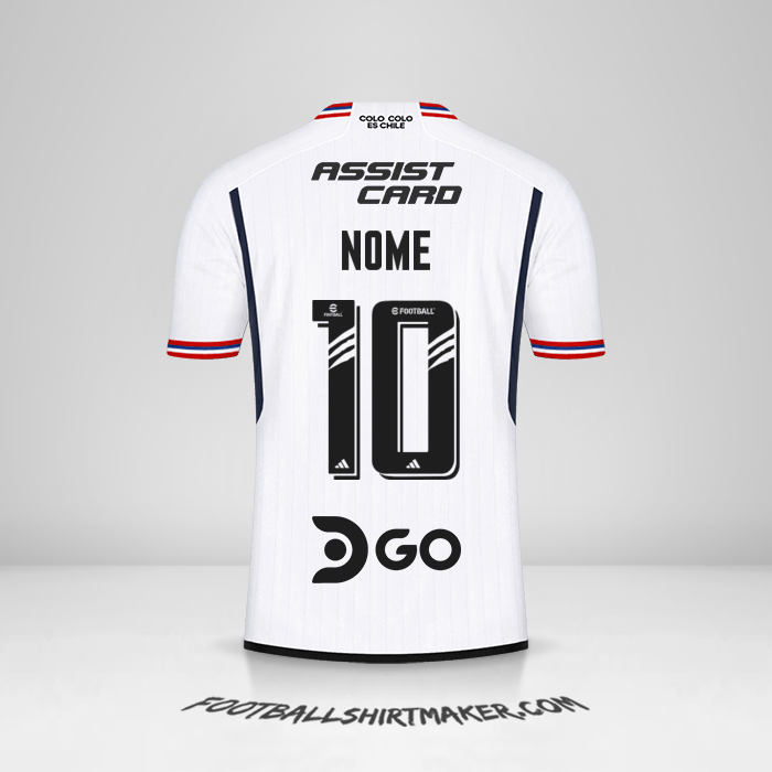 Maglia Colo Colo 2023 -  nome - 10