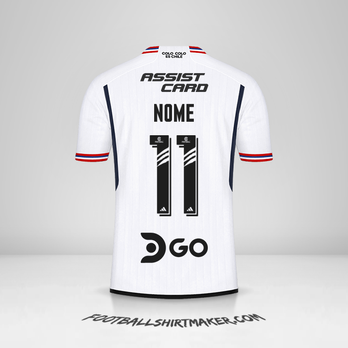 Maglia Colo Colo 2023 -  nome - 11