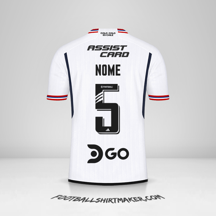 Maglia Colo Colo 2023 -  nome - 5