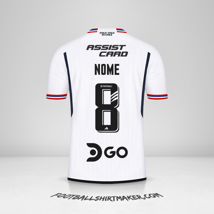 Maglia Colo Colo 2023 -  nome - 8