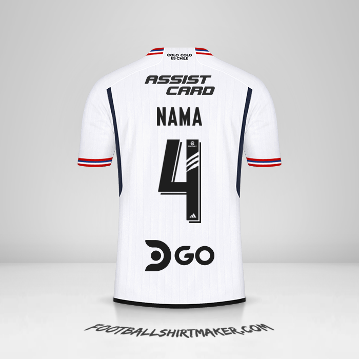 Jersey Colo Colo 2023 -  nama - 4
