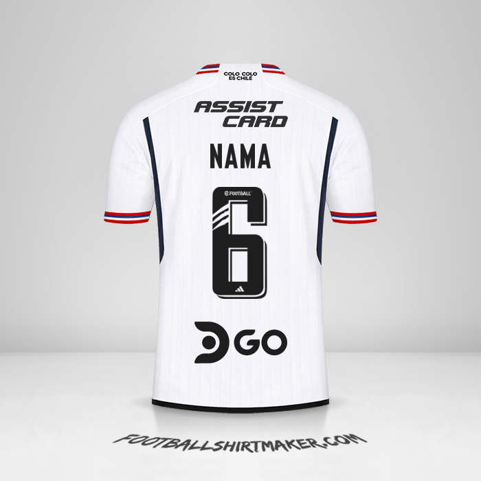 Jersey Colo Colo 2023 -  nama - 6