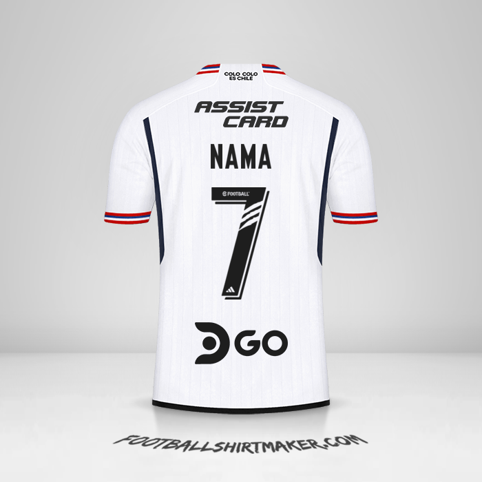 Jersey Colo Colo 2023 -  nama - 7