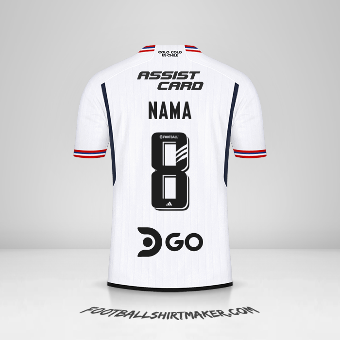 Jersey Colo Colo 2023 -  nama - 8