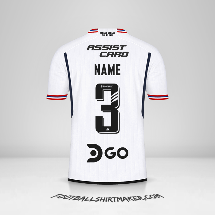Shirt Colo Colo 2023 -  name - 3