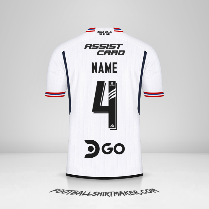 Shirt Colo Colo 2023 -  name - 4