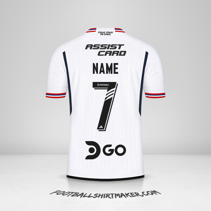 Shirt Colo Colo 2023 -  name - 7
