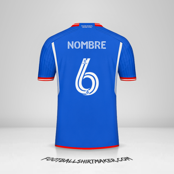 Camiseta Universidad de Chile 2023 -  nombre - 6