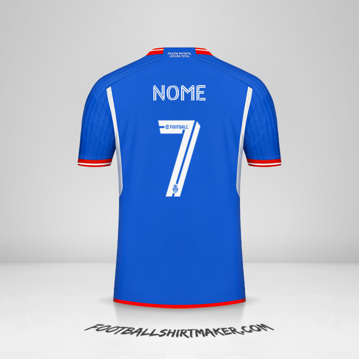 Maglia Universidad de Chile 2023 -  nome - 7