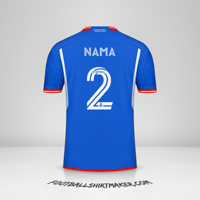 Jersey Universidad de Chile 2023 -  nama - 2