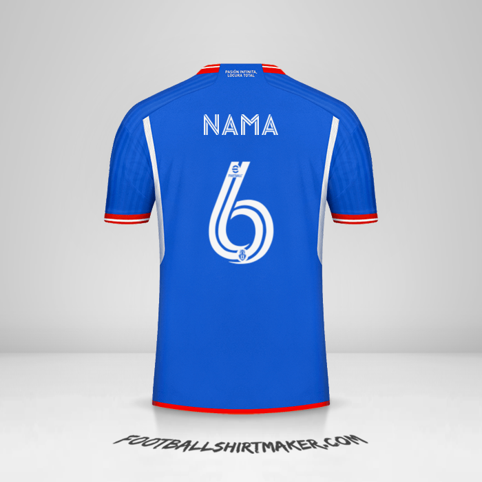 Jersey Universidad de Chile 2023 -  nama - 6