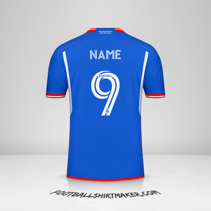 Trikot Universidad de Chile 2023 -  name - 9