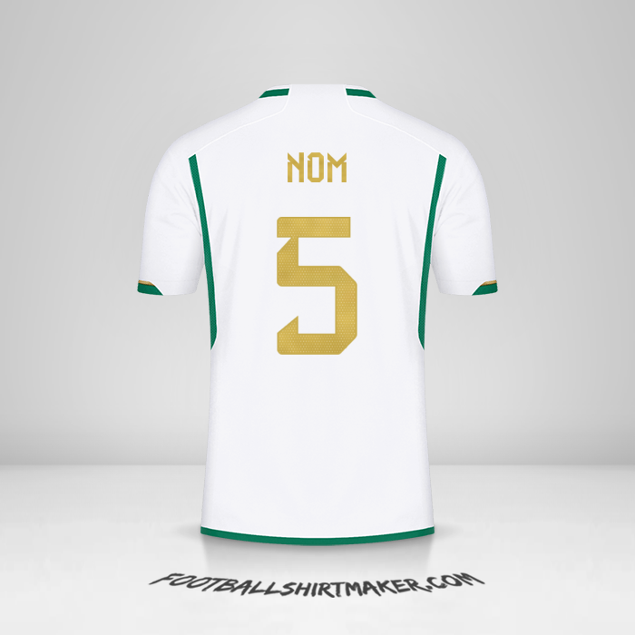 Maillot Algérie 2022/2023 -  nom - 5