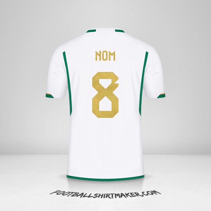 Maillot Algérie 2022/2023 -  nom - 8