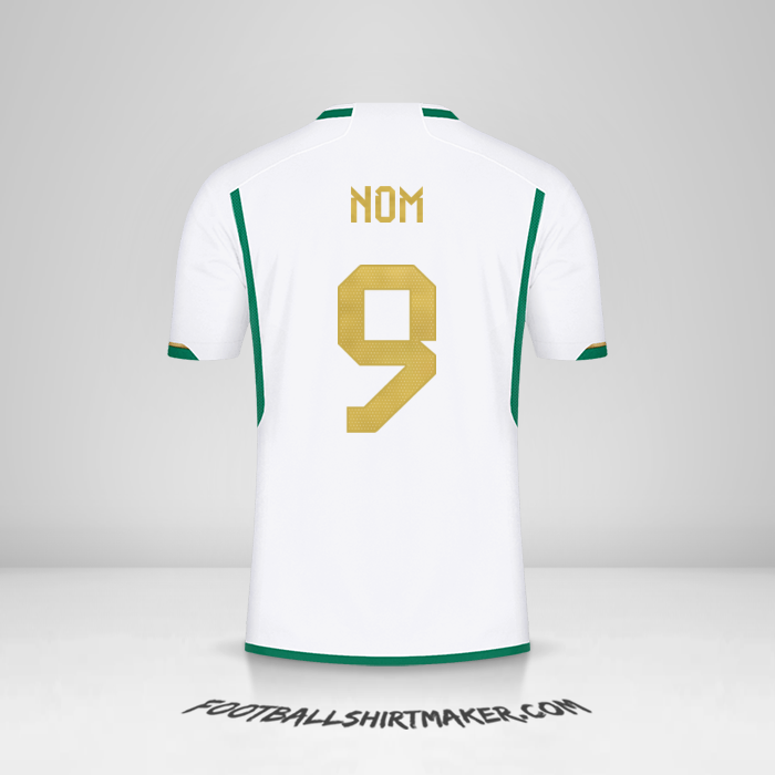 Maillot Algérie 2022/2023 -  nom - 9