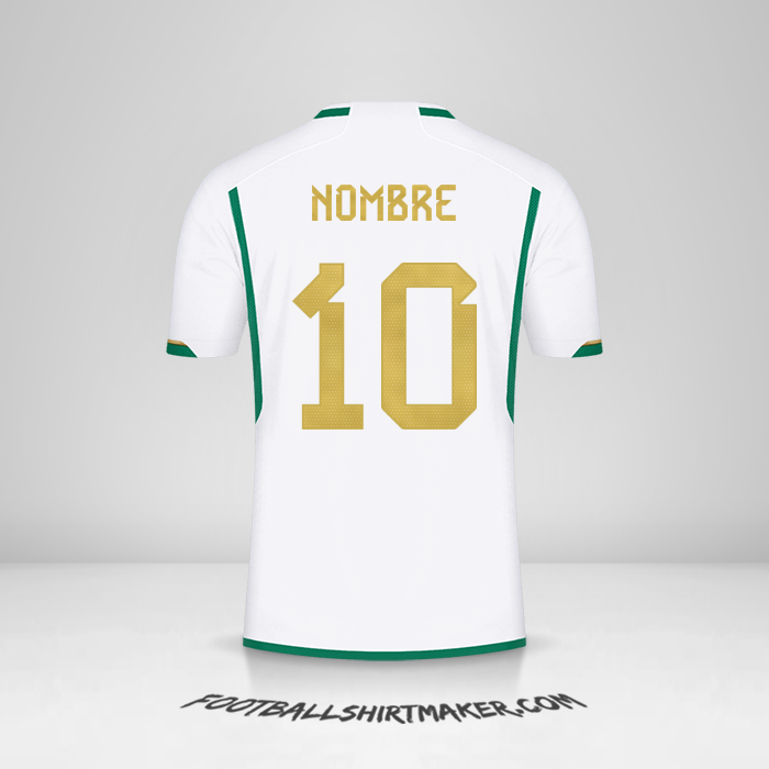 Jersey Argelia 2022/2023 -  nombre - 10