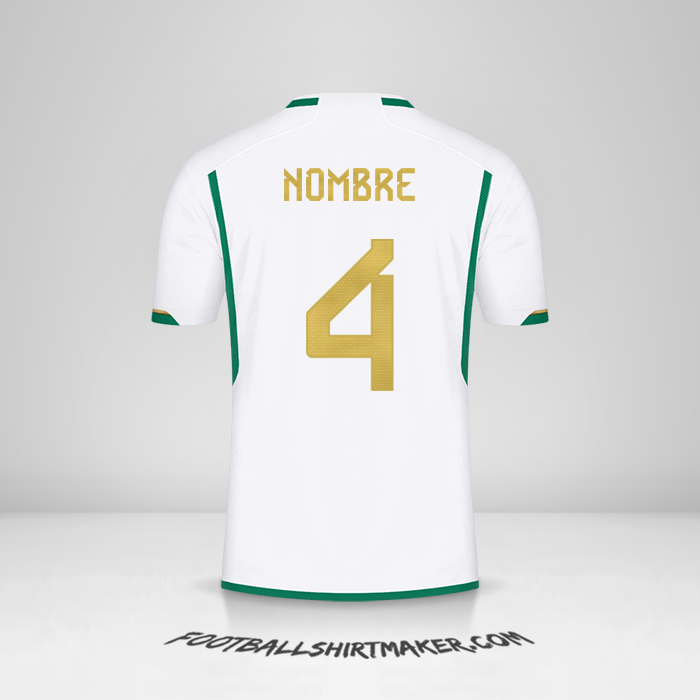 Jersey Argelia 2022/2023 -  nombre - 4