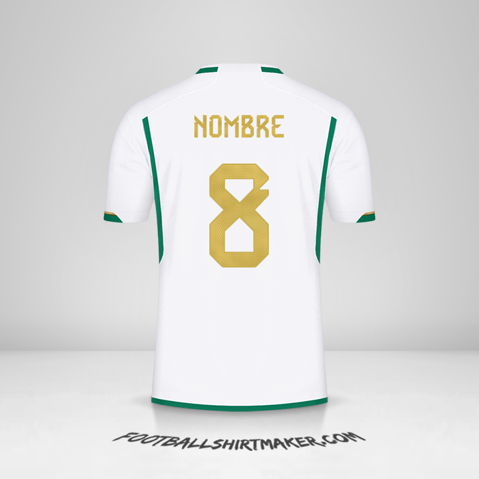Jersey Argelia 2022/2023 -  nombre - 8