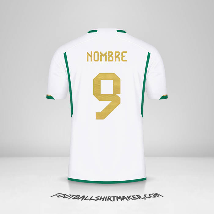 Camiseta Argelia 2022/2023 -  nombre - 9