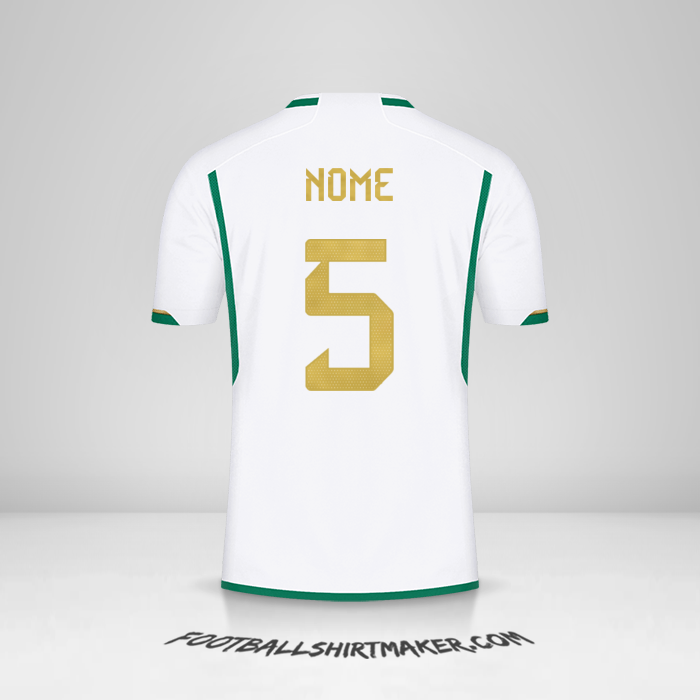 Camisa Argélia 2022/2023 -  nome - 5