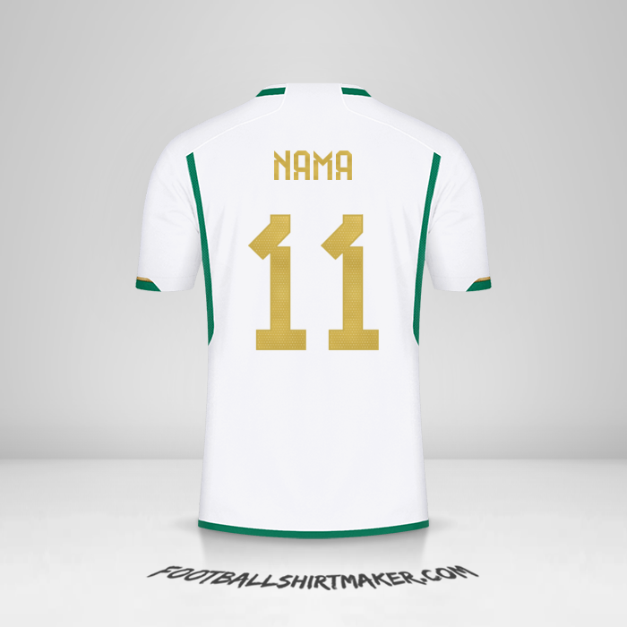 Jersey Aljazair 2022/2023 -  nama - 11